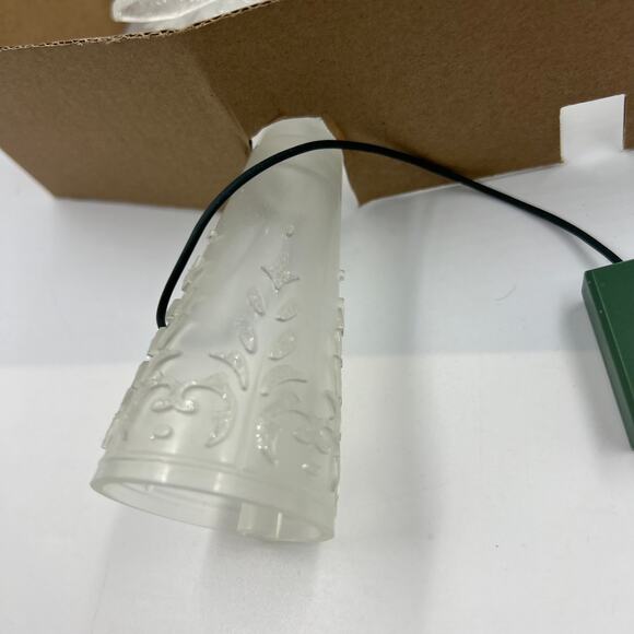 2010 Hallmark Wonder & Light Glowing Snowflake Tree Topper NEW Christmas - Picture 5 of 10